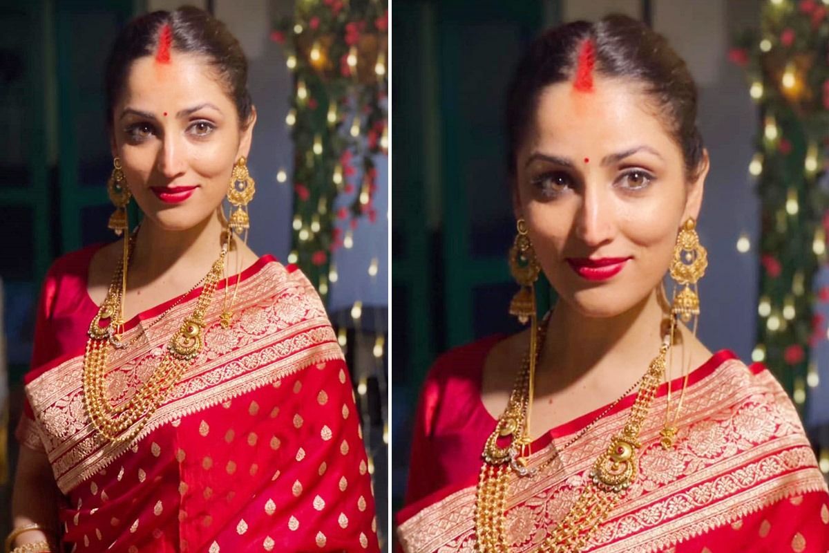 Yami Gautam Post-Wedding Picture: Actor Shares Her Drool-worthy Picture in Gorgeous Red Saree And Sindoor