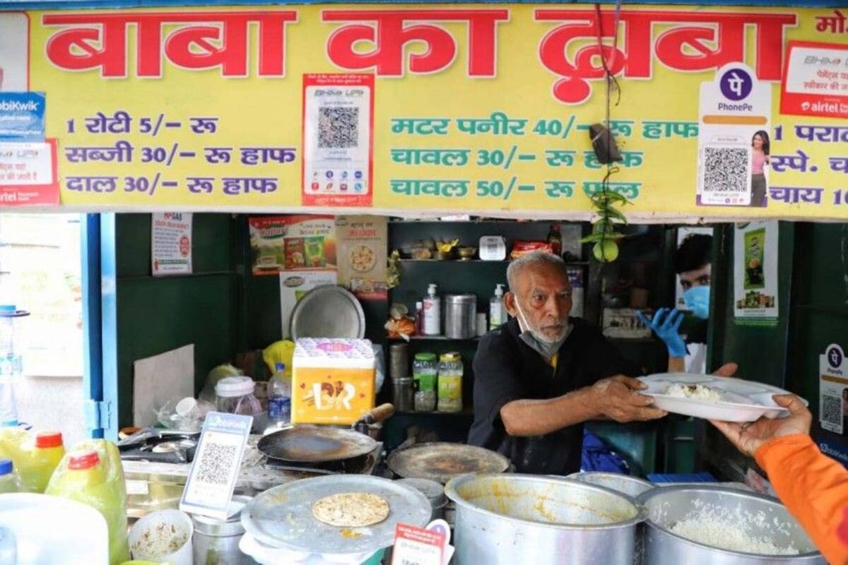 Full Circle Baba Ka Dhaba Couple Forced To Return To Old Stall After New Restaurant Shuts Down Struggle To Find Customers