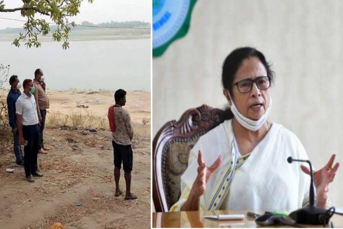 Bodies of COVID-19 Victims Dumped in Ganga Floating From Uttar Pradesh to Bengal: Mamata Banerjee