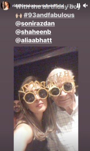 (Picture Credits: Riddhima Kapoor Sahni/Instagram)