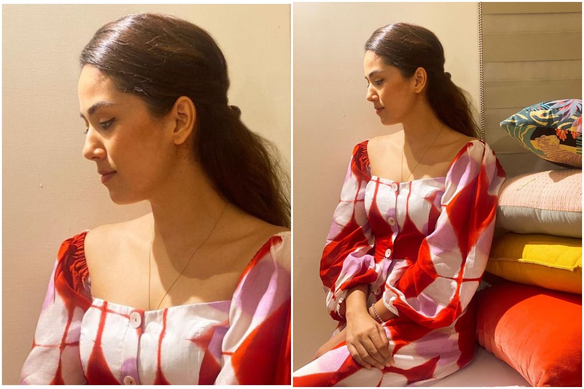 Mira Rajput Goes Easy-Breezy in a Pretty Red Dress Worth Rs 7,690, Have You  Seen it Yet?