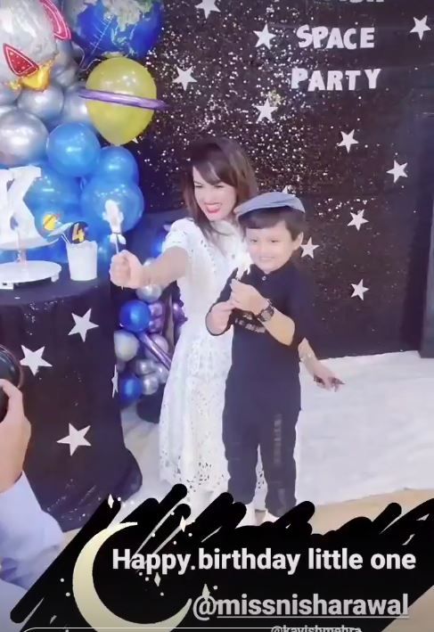 Nisha Rawal celebrates Son Kavish's birthday amid legal dispute with Karan Mehra 