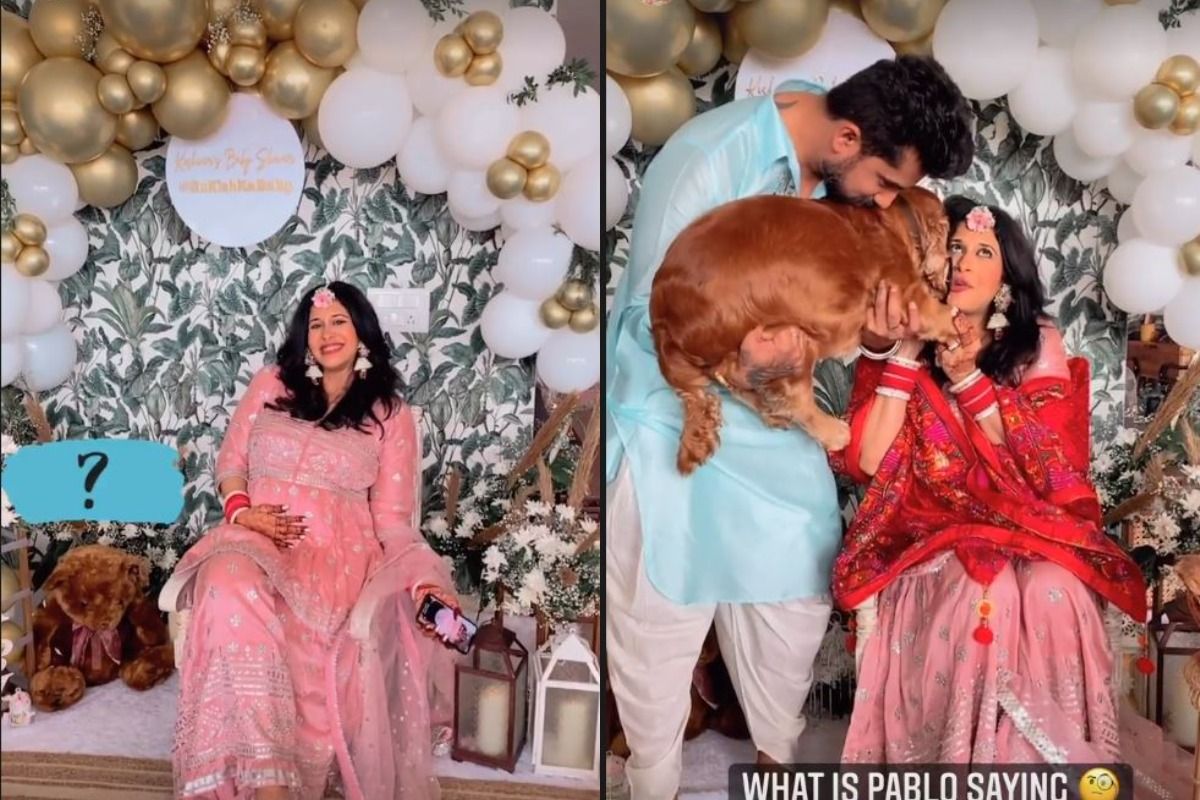 PICS: 'Mahadev' Actress Puja Banerjee Enjoys Her Fun-Filled Baby Shower,  Flaunts Baby Bump While Posing With Kunal Verma & Friends