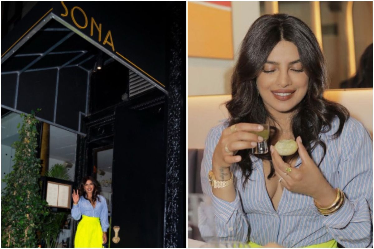 Priyanka Chopra Jonas Is Overwhelmed After Finally Visiting Her Restaurant Sona But Her Order Catches Everyone's Attention