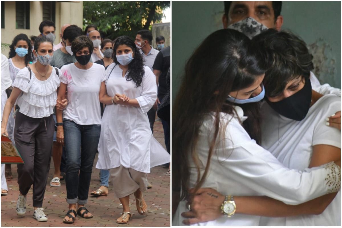 Mandira Bedi Breaks Gender Stereotype at Her Husband Raj Kaushal's Funeral, Carries The Bier