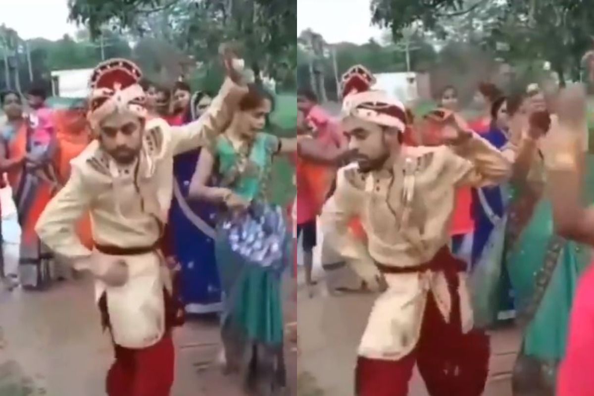 Dulha ka Dhinchaak Dance: This Groom's Thumkas During his Wedding  Procession Has Left Netizens Amused | WATCH