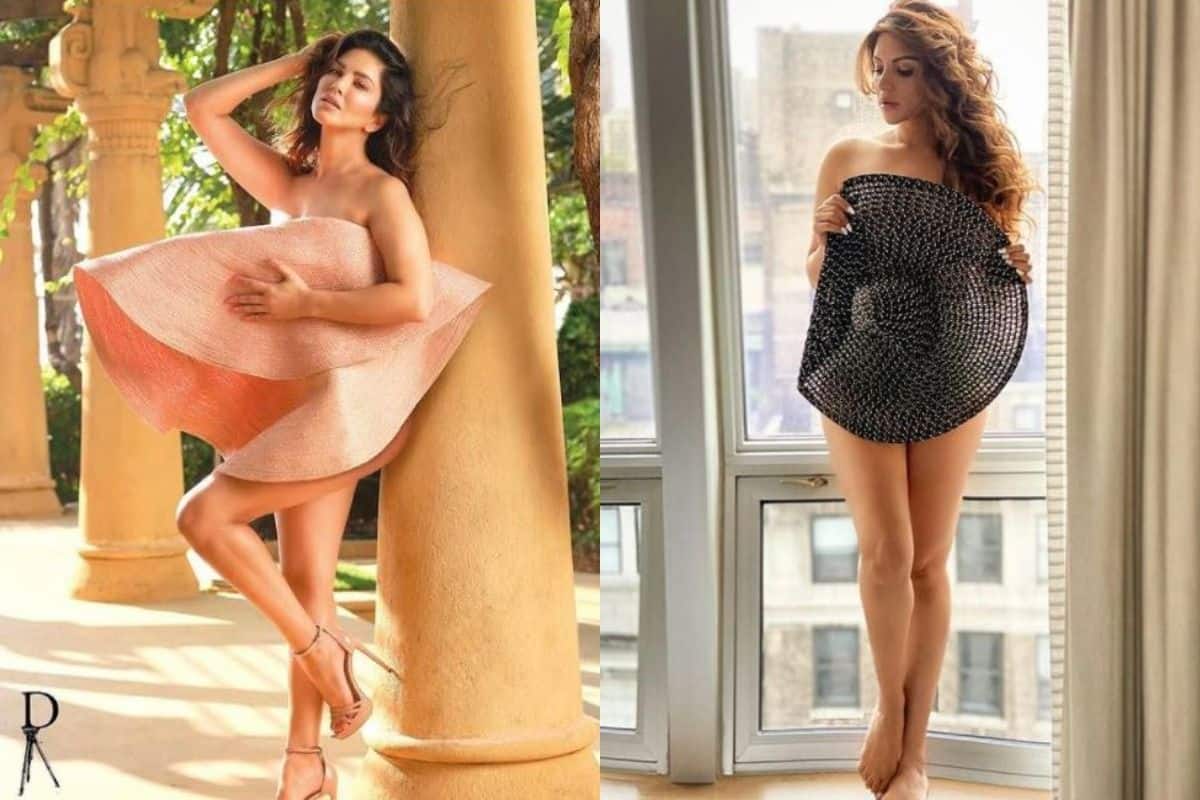 1200px x 800px - Shama Sikander Copies Sunny Leone's Nude Pose From Dabboo Ratnani Shoot- Do  You See Any Difference?