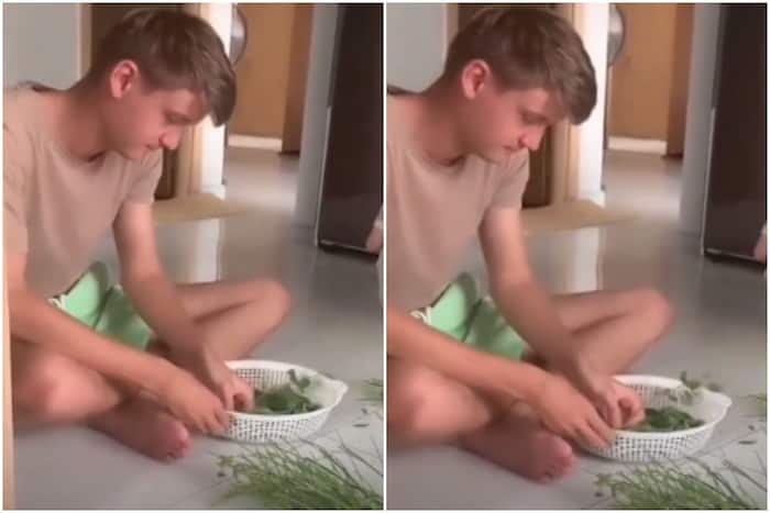 This Desi Jugaad to Pluck Leaves Easily From Green Leafy Vegetables is a Time-Saver