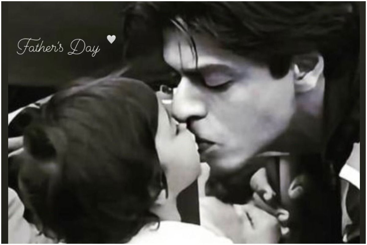 Suhana Khan Shares Unseen Childhood Pic of Hers Kissing Shah Rukh Khan Cutely, Superstar Misses His Baby