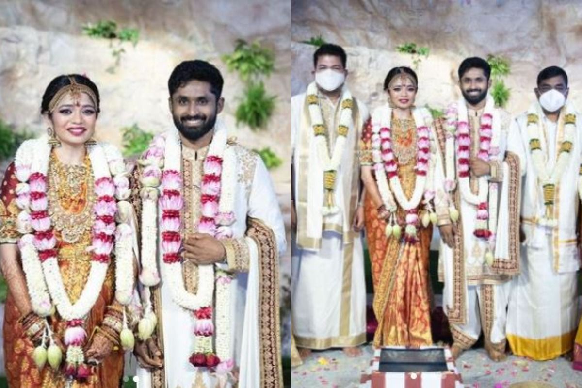 Shankar Daughter Aishwarya Ties Knot With TNPL Cricketer Rohit ...