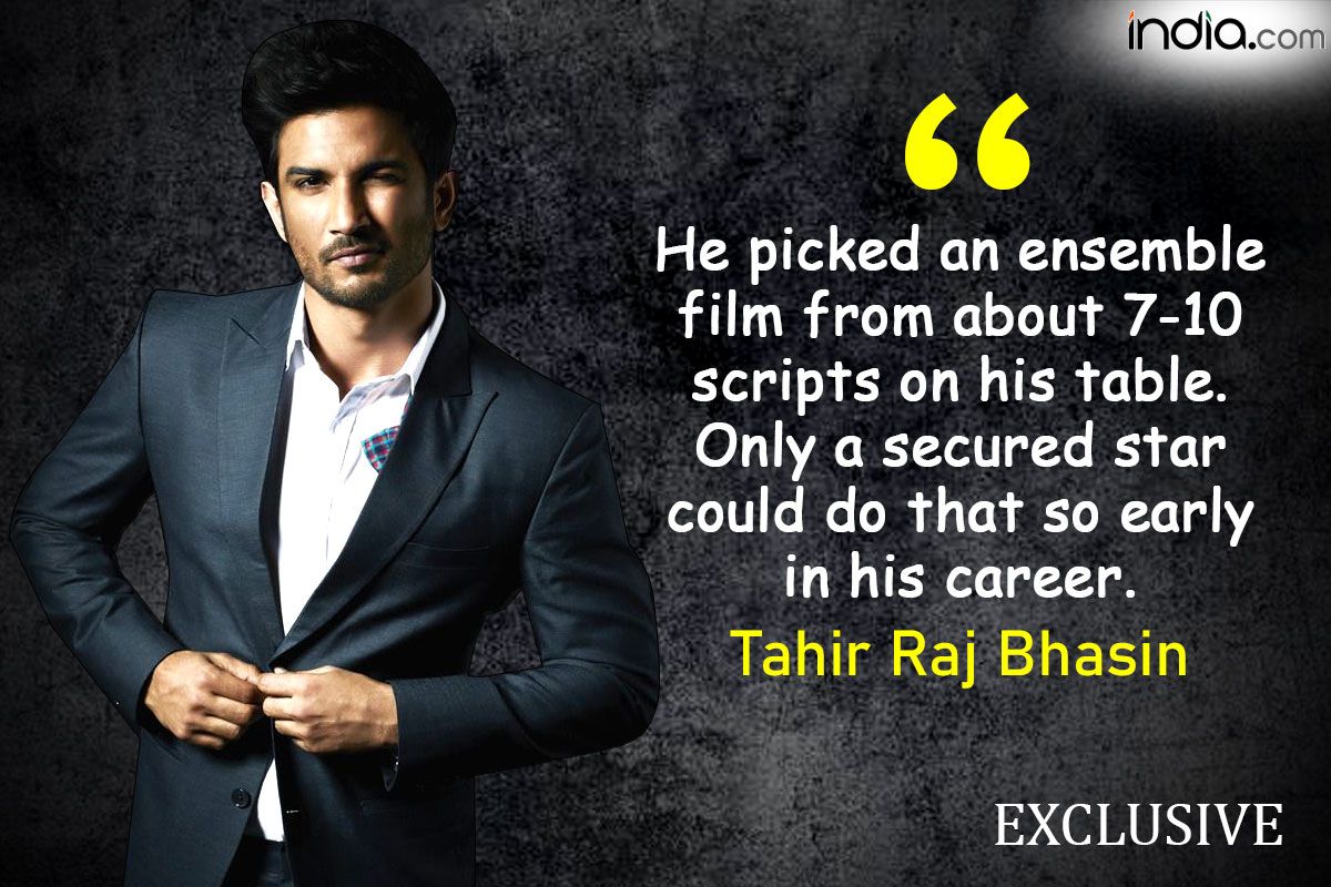 Sushant Singh Rajput Would Break Into Shah Rukh Mode in a Snap: Tahir Raj Bhasin | Exclusive