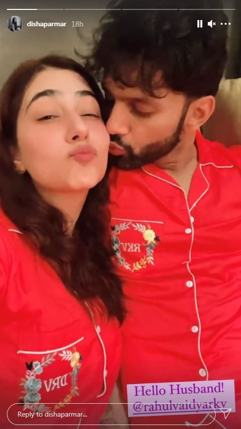 Disha Parmar Shares First Video As Mrs Disha Rahul Vaidya