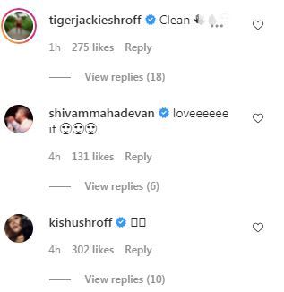 Tiger Shroff, Krishna Shroff, Khushboo Patani drop comments on Disha Patani's dance cover