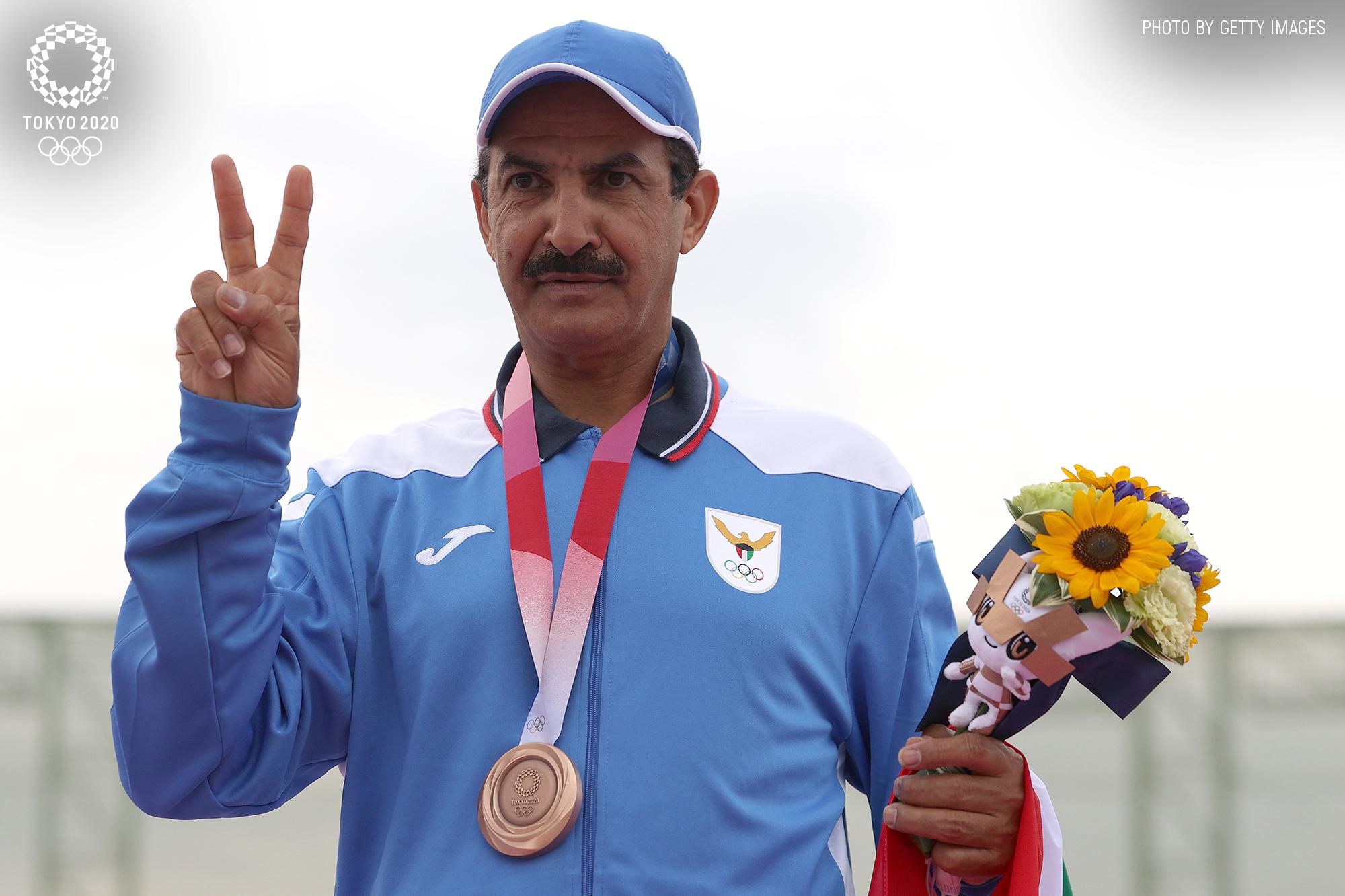 58 साल की उम्र में ओलंपिक पदक जीतकर मिसाल बने कुवैत के ...