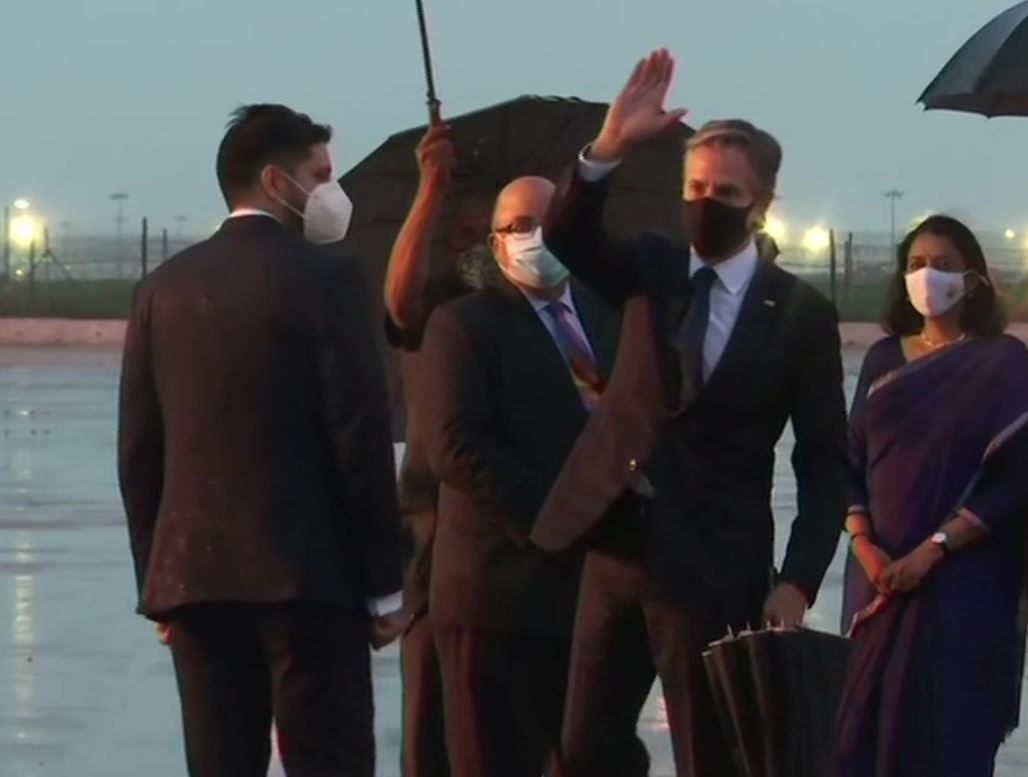US Secretary of State Antony Blinken Arrives in India; to Discuss Plethora of Issues Today