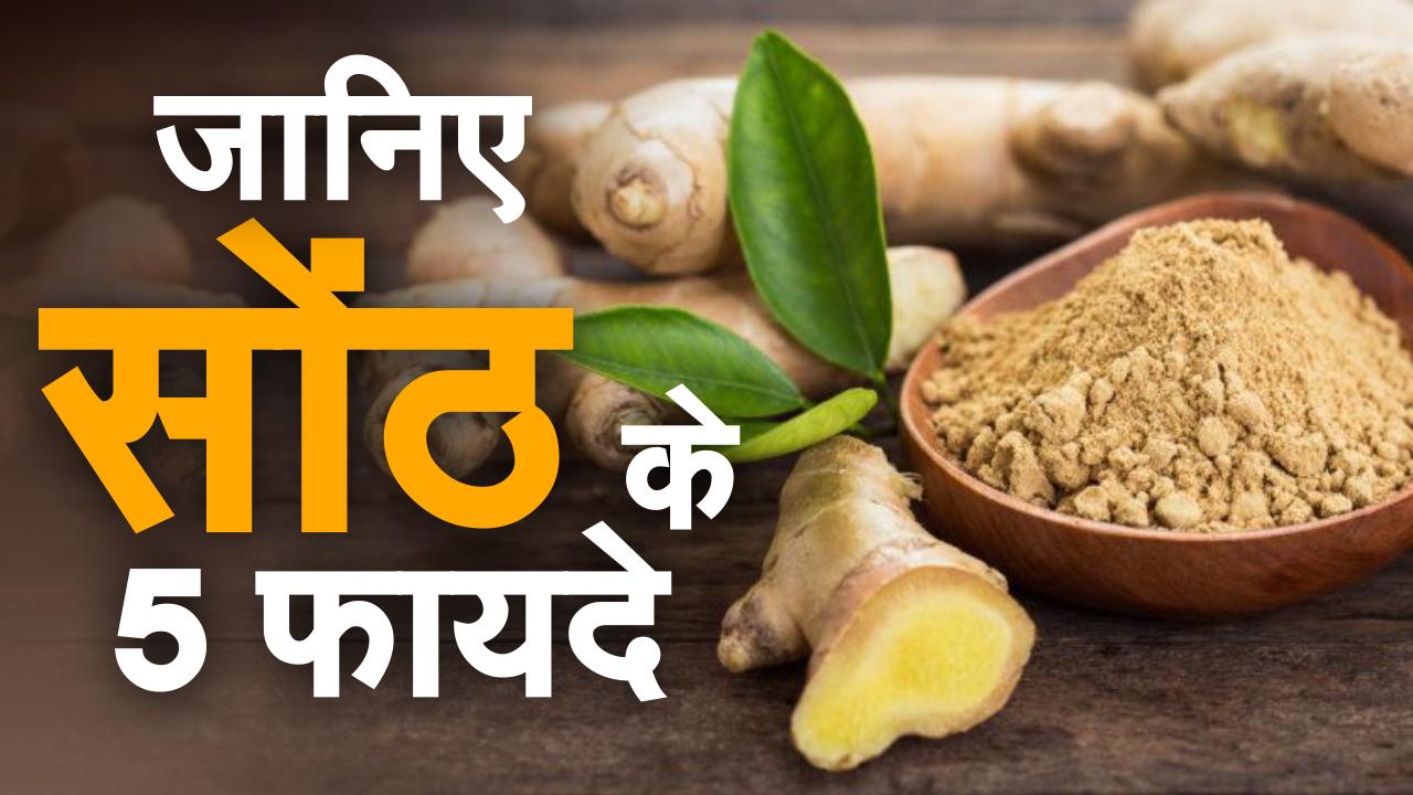 Health Benefits Of Dry Ginger स्वास्थ्य के लिए काफी लाभदायक हैं सोंठ