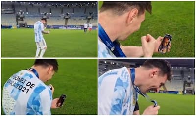 Lionel Messi Family Man  WATCH: Lionel Messi Gives Family Goals