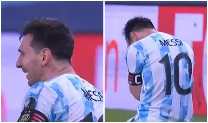 Lionel Messi News Video Lionel Messi Gets Emotional Bursts Into Tears After Argentina Beat 9346