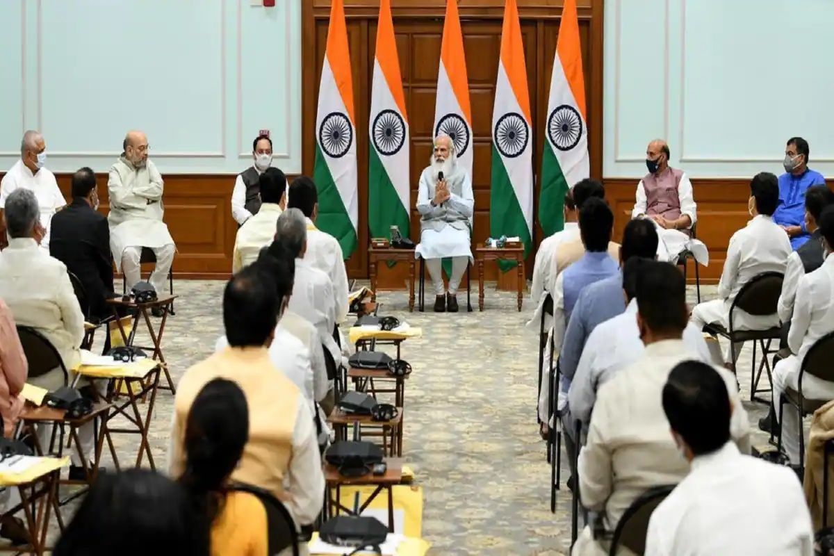 Union Cabinet Reshuffle: Full List of 43 Ministers Who Took Oath Today