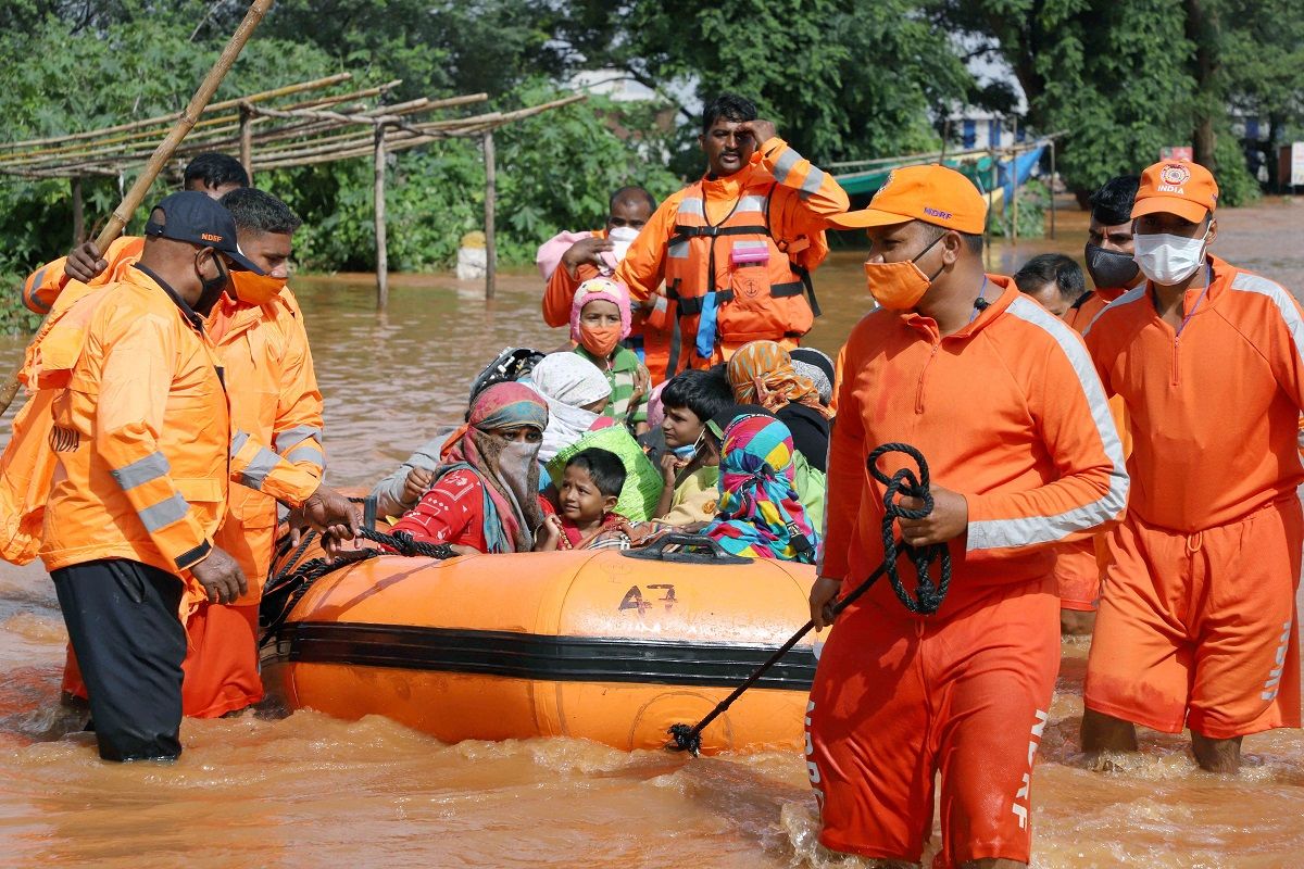 NDRF teams deployed for relief work in Maharashtra