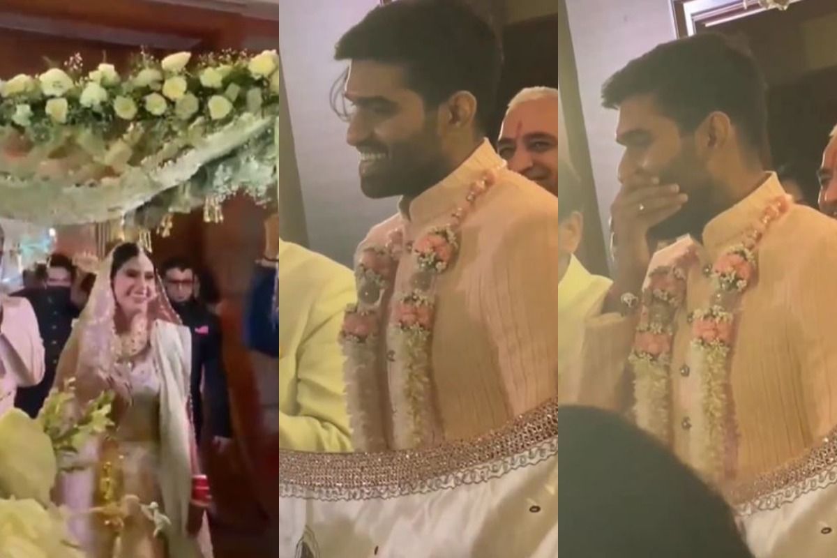 Bride Surprises Her Groom by Wearing a Lehenga He Loved, His Reaction is Totally Adorable | WATCH