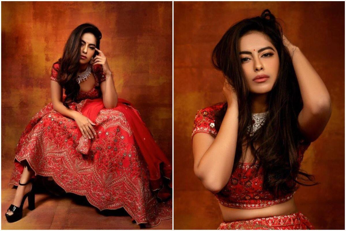 Avika Gor Unleashes Her Inner Badass Bride in This Hot Red Lehenga - See  Photos