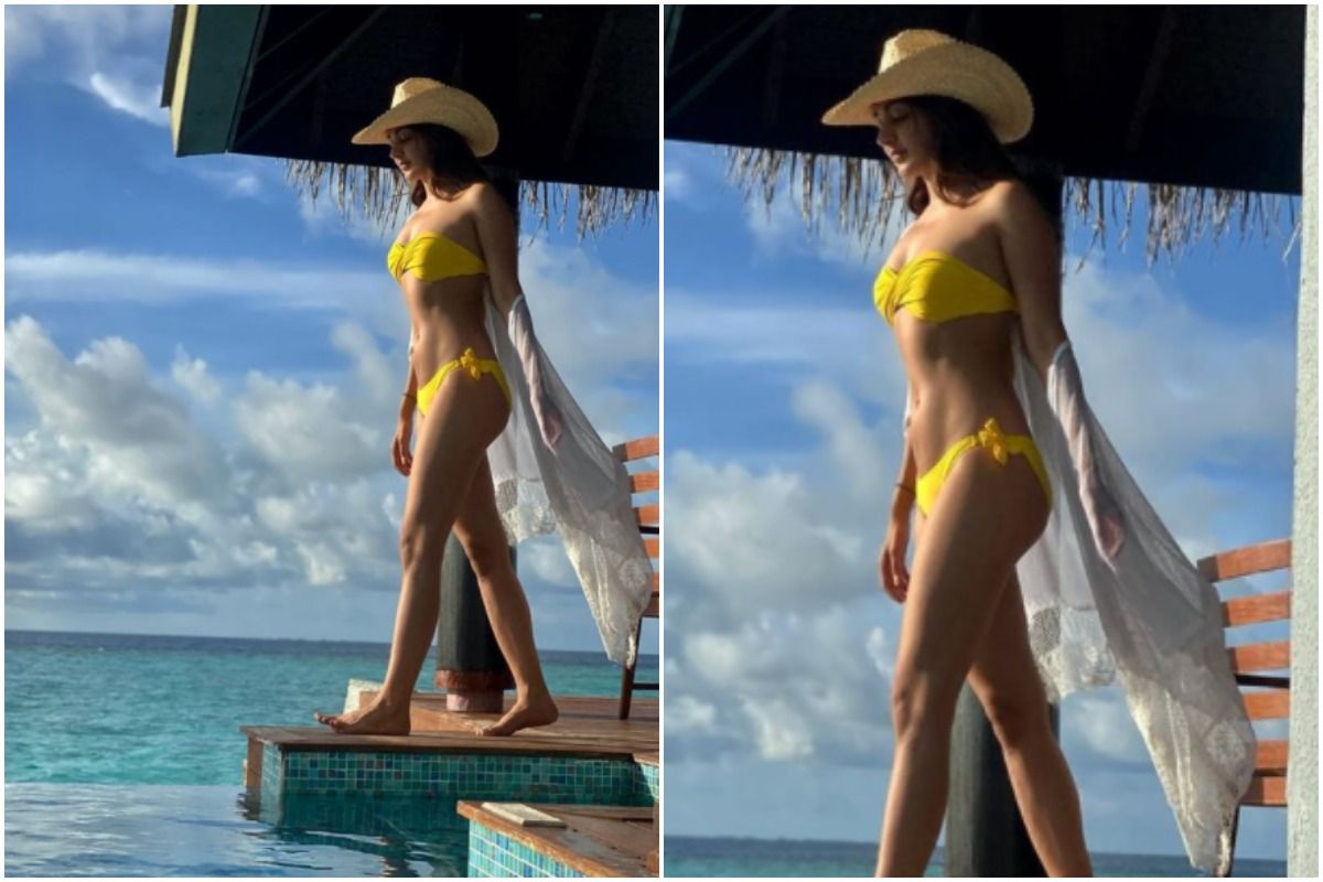 Kiara Advani Drops Her Sensuous Photo in Sexy Yellow Bikini Flaunting Her Perfect Beach Bod