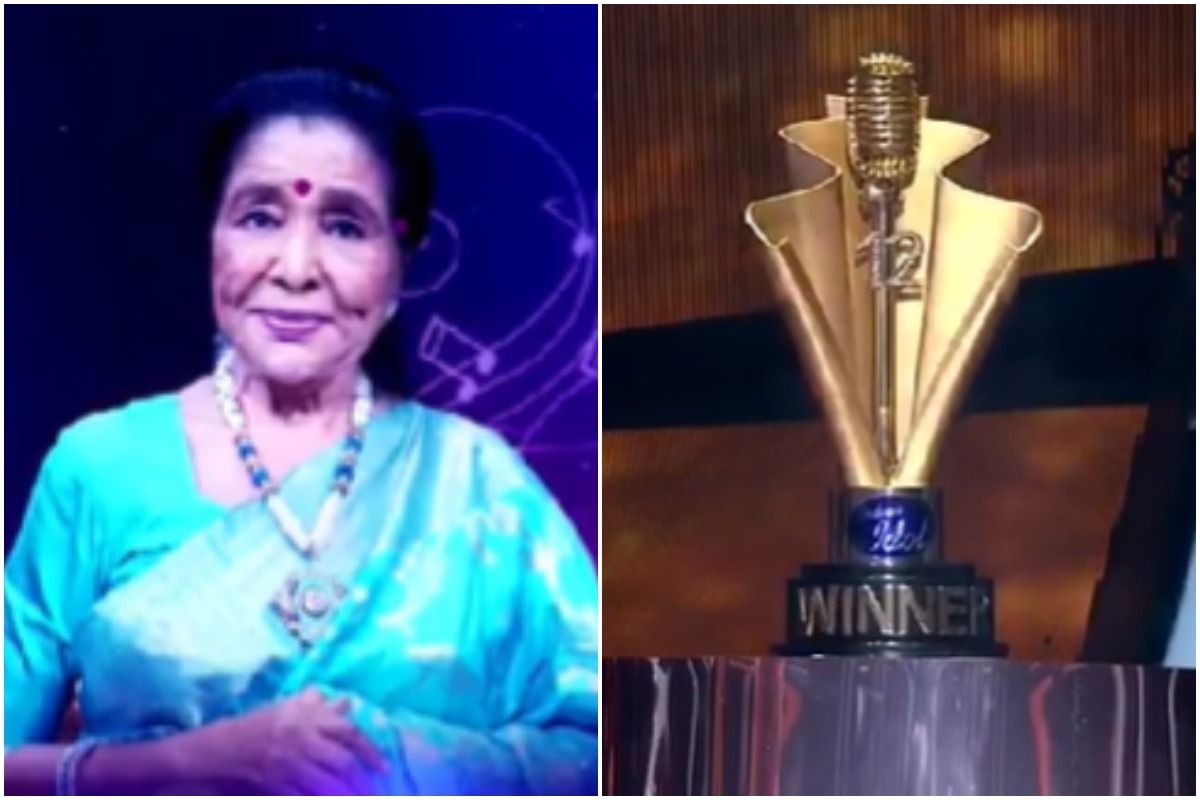 Indian Idol 12 - Asha Bhosle Finally Unveils The Winner Trophy Watch