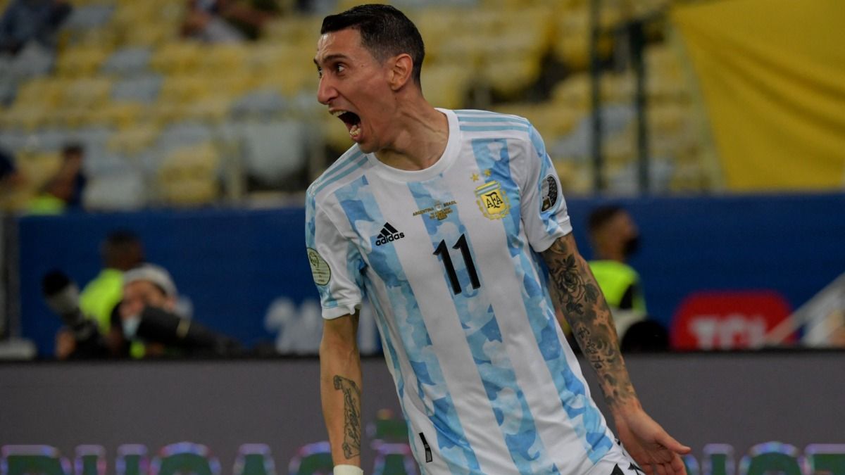 VIDEO: Angel Di Maria Sublime Chip Over Brazil's Ederson Takes Argentina Ahead in Copa America Final
