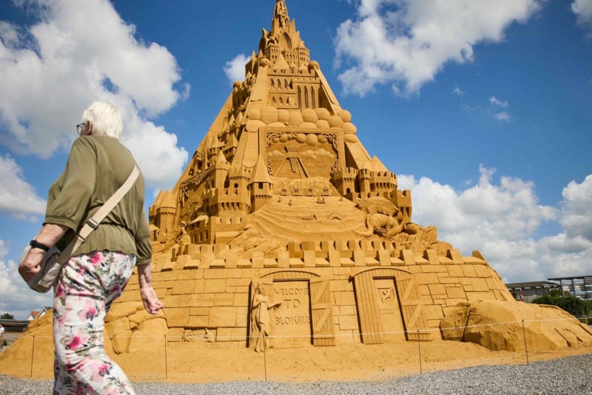 World’s Largest Sandcastle in Denmark Makes it to Guinness World