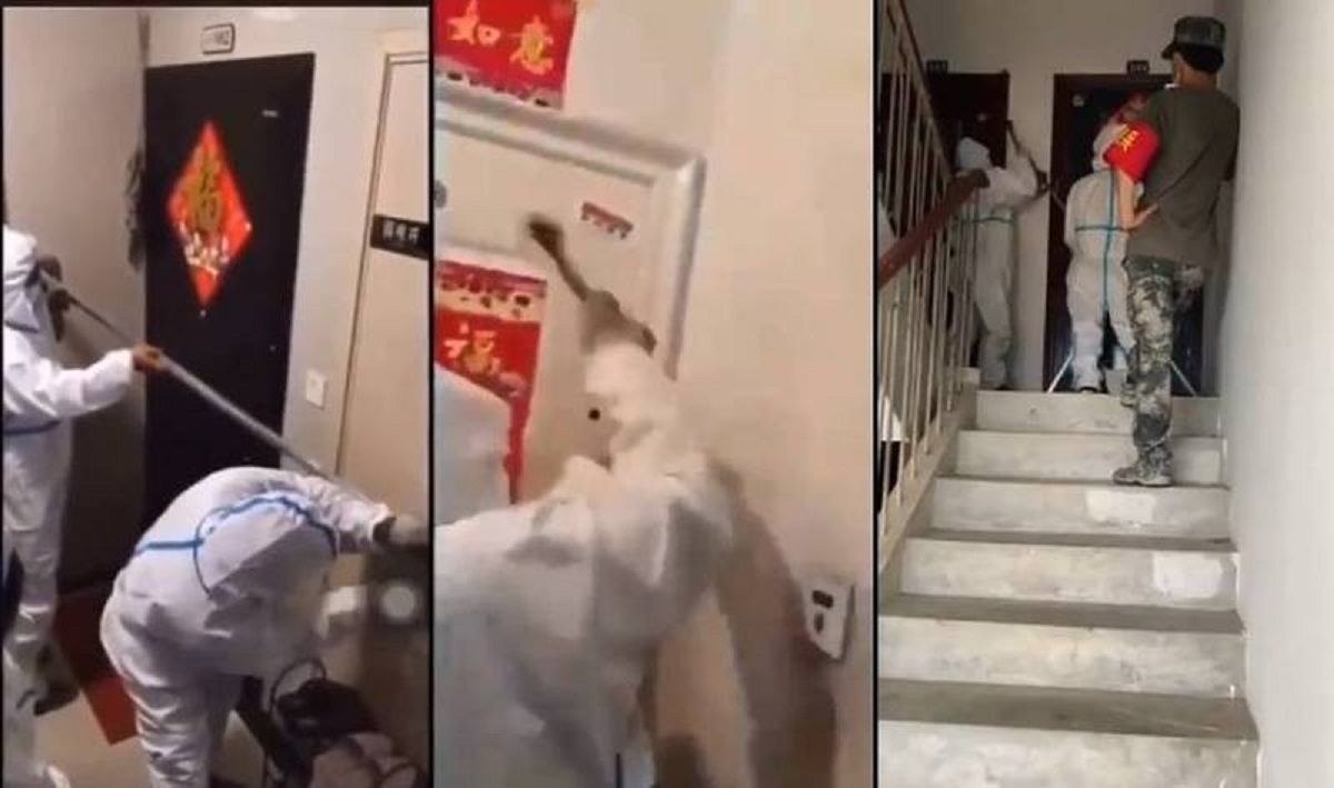 Videos Show Chinese Officials Putting Iron Bars on Houses as Delta Variant Cases Surge | Watch