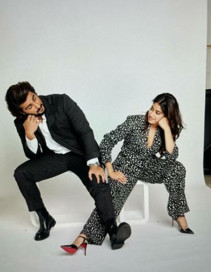Arjun Kapoor-Janhvi Kapoor From a Photoshoot