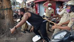 Bengaluru Police Lathi-charge Crowd Protesting Alleged Custodial Death of African National
