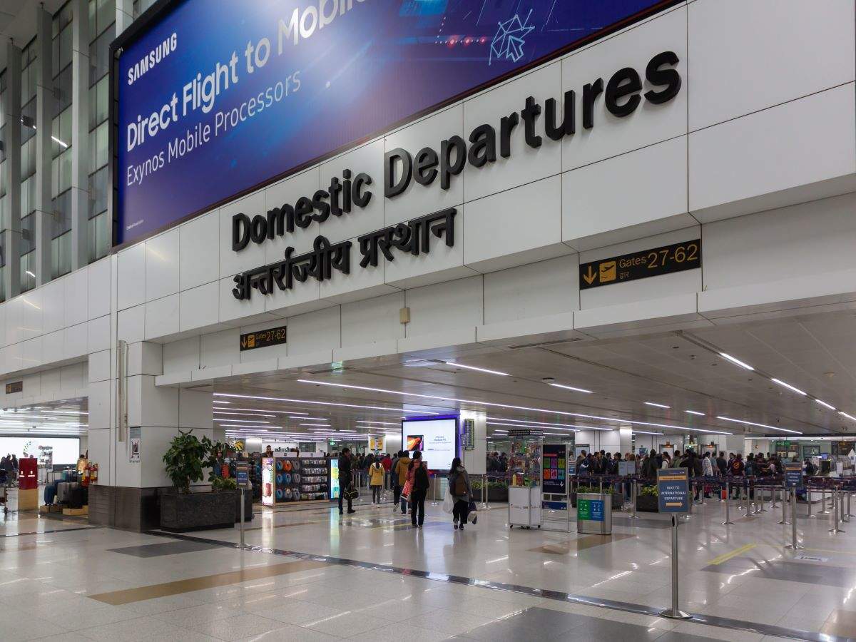 Delhi airport feature