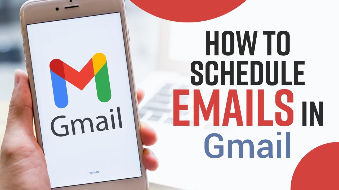 Schedule Emails On Gmail Step By Step Guide On How You Can Schedule An Email For A Later Date