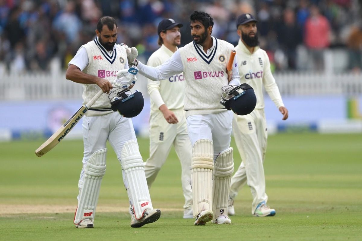 Video: Mohammed Shami, Jasprit Bumrah Get a Rousing Welcome Back From Team India in the Lord's Dressing Room