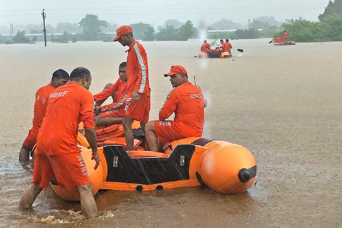 MP Rains: 60 People Stuck in Flooded Wedding Venue in Sheopur; Rescue Ops On