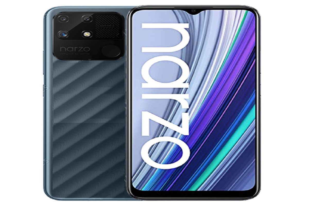 Realme Narzo 50A ची डिझाईन लीक, बॅक कॅमेरा सेटअपसह बॉटममध्ये स्पीकर ग्रिल