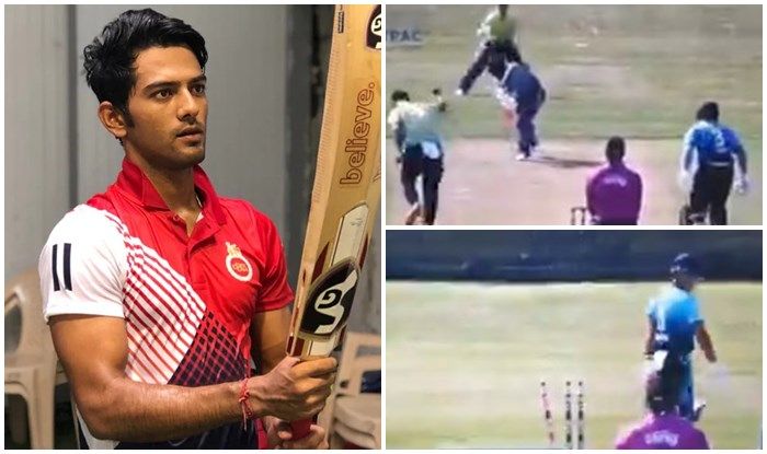 Unmukt Chand Out For a Three-Ball Duck on Minor Cricket League Debut | WATCH VIDEO