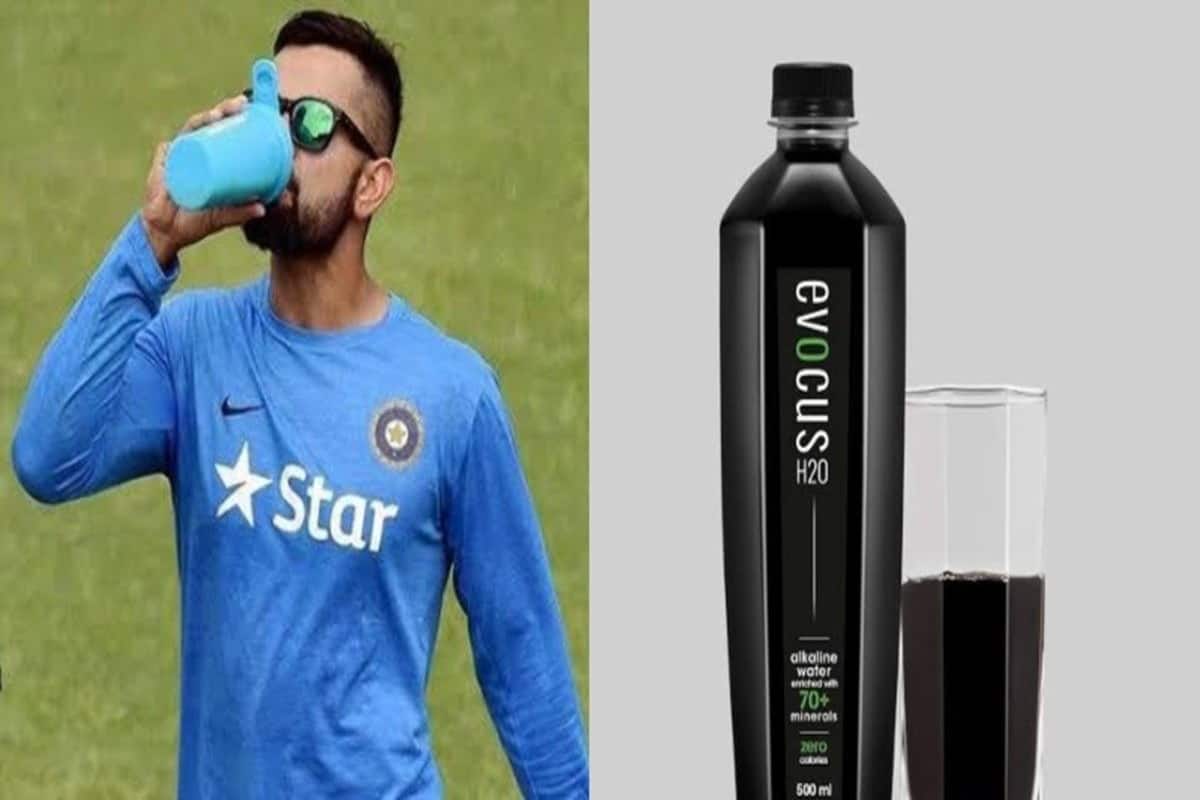 Virat Kohli Black Water | Black Water Cost | Fitness Freak Virat Kohli  Drinks Black Water And It's Price is Rs 4000/Litre: Report | India Captain