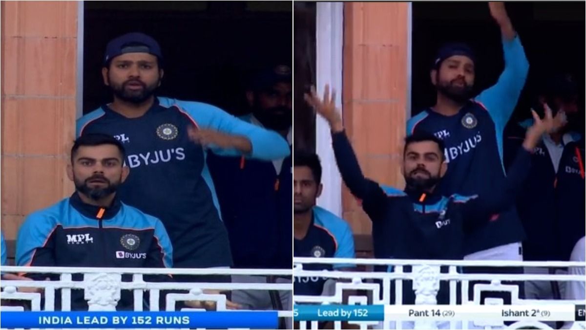 IND vs ENG: Virat Kohli, Rohit Sharma Complain About Bad Light From Lord's Balcony During 2nd Test | WATCH VIDEO