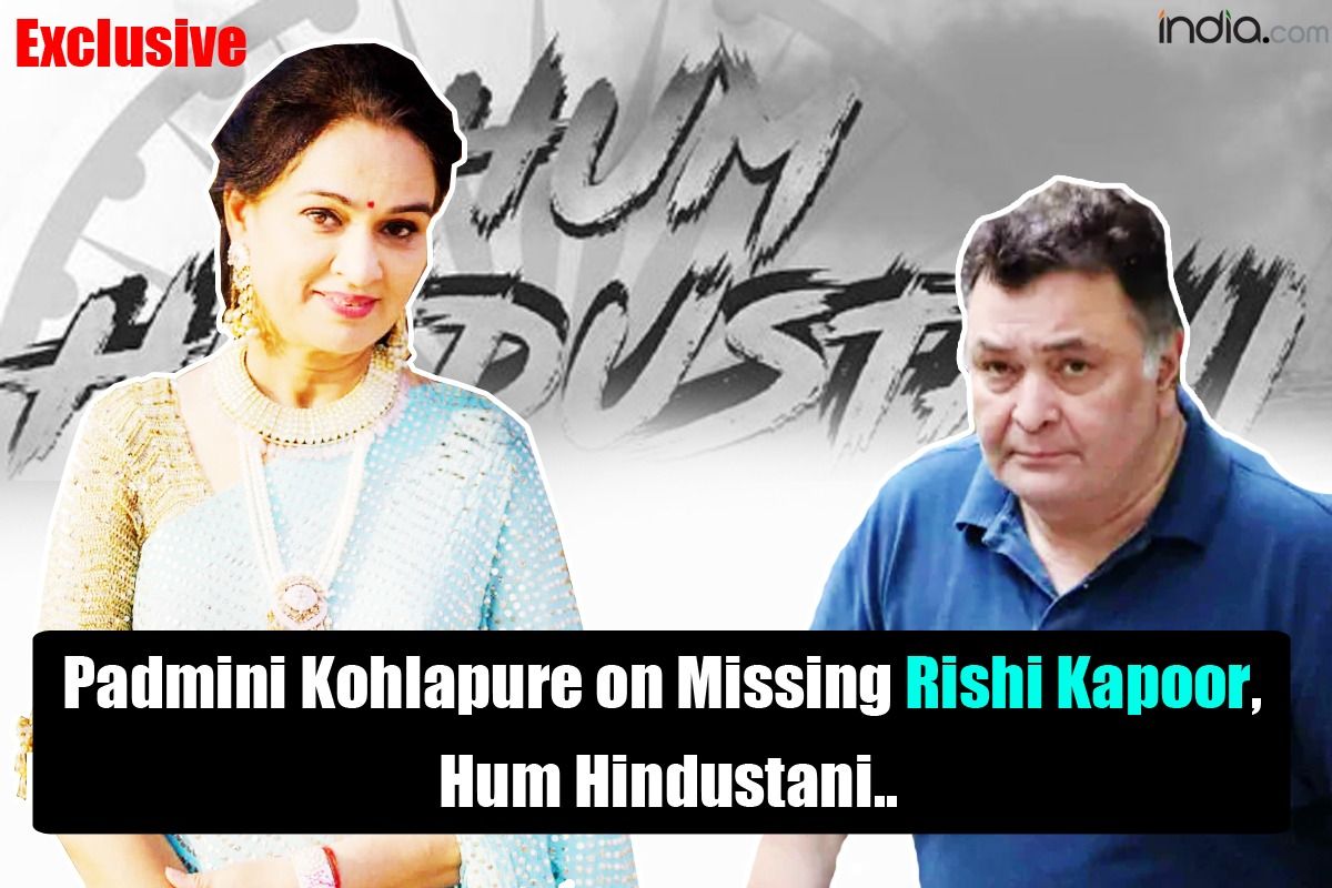 Padmini Kohlapure Talks About Missing Rishi Kapoor; How ‘Hum Hindustani’ Happened in The Weekend Interview | Photo created by Gaurav Gautam for india.com