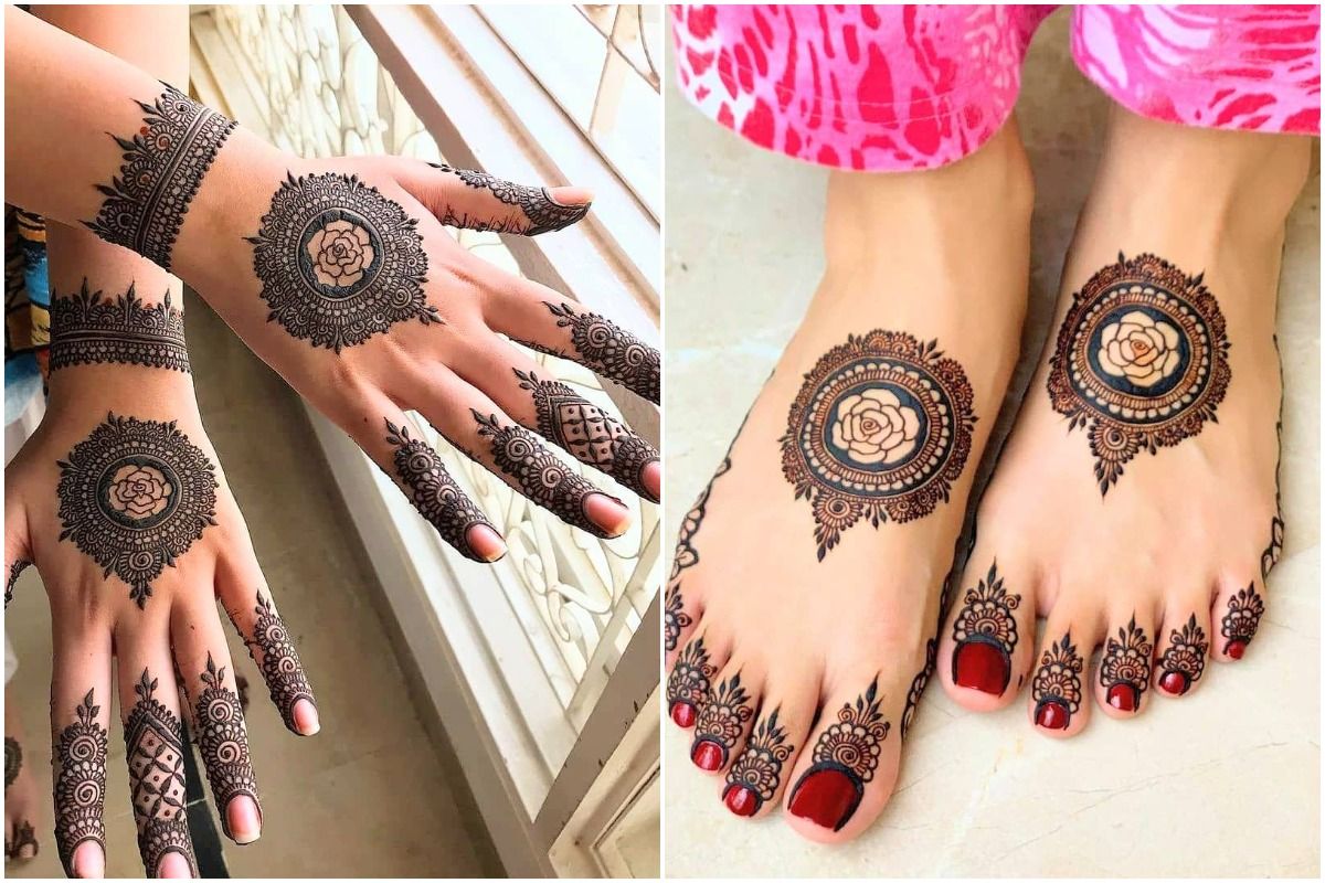 Latest back and front beautiful Mehndi Design Images - Mehndi Design  Images: हर किसी के हाथों में बहुत खूबसूरत लगते हैं ये मेहंदी डिजाइन, रचने  के बाद दिखती है खूब सुंदर ...