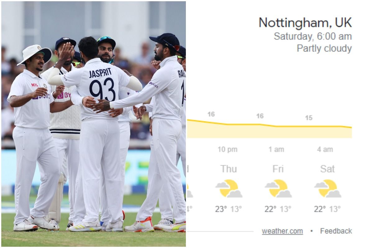 Trent Bridge, Nottingham Weather Forecast India vs England, Day 4: Will Rain Continue to Interrupt Play?