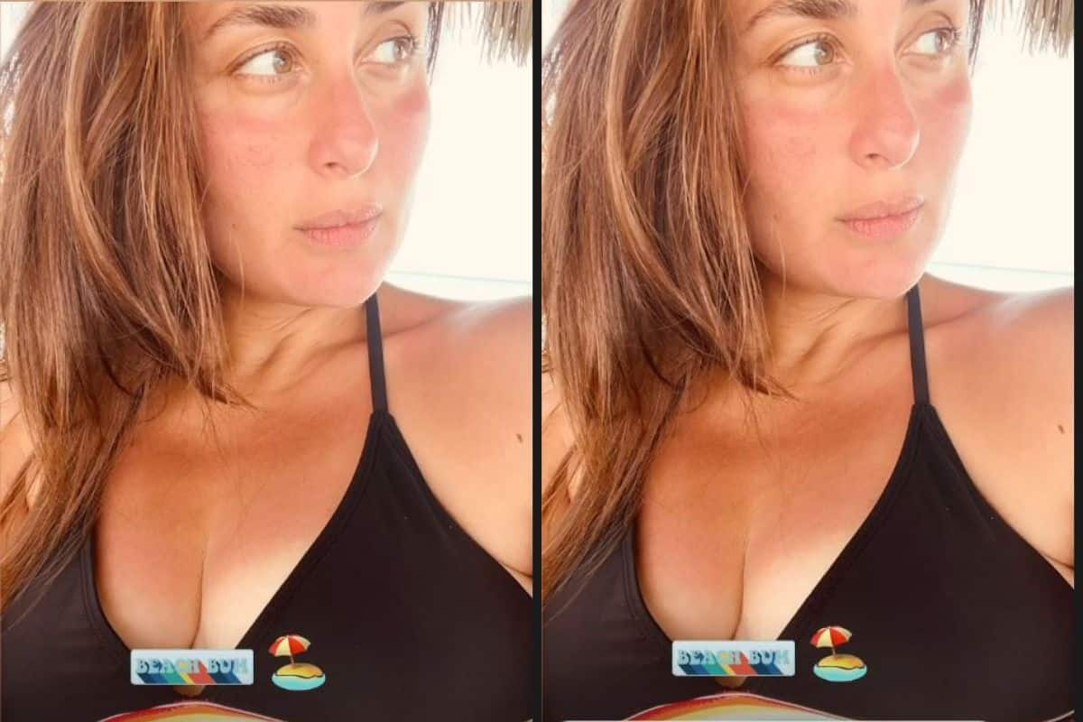 Kareena Kapoor Khan Calls Herself Beach Bum in Hot Black Bikini, See Photo  From Maldives