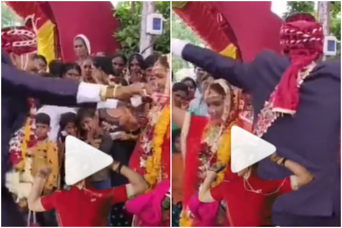 Viral Video of Bride & Groom Dancing Merrily at Their Wedding Will Crack You Up | Watch