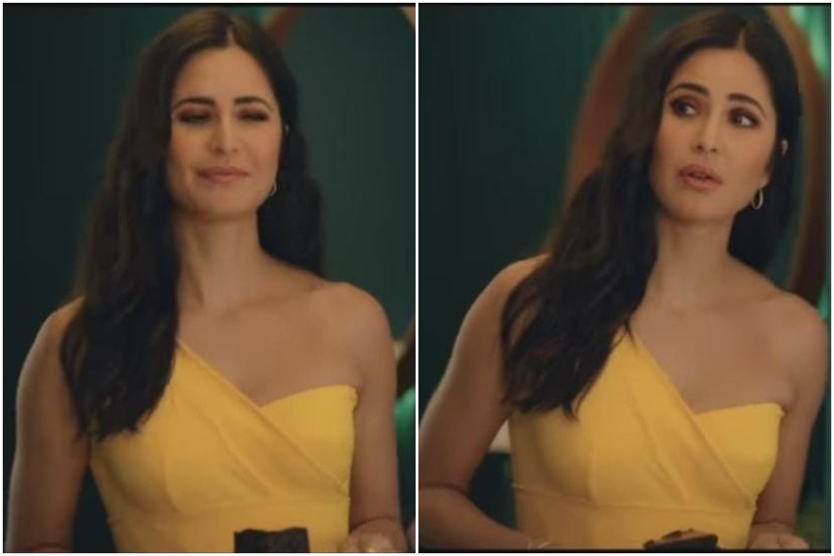 katrina kaif in yellow dress