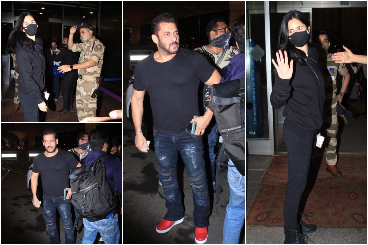 Salman Khan And Katrina Kaif Xxx Photo - Salman Khan Looks Fitter Than Ever as he Joins Katrina Kaif in Russia For  Tiger 3 | See Pics From Airport