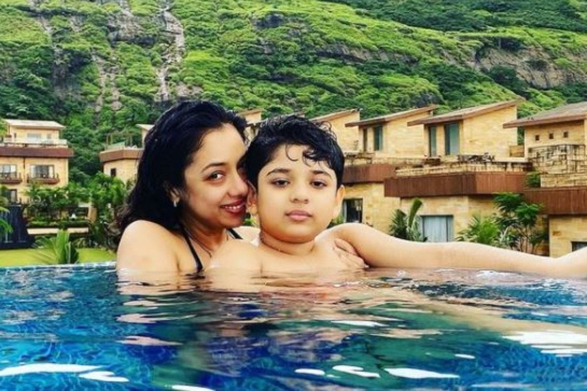 Anupamaa Fame Rupali Ganguly Looks Ravishing In Halter-Neck Bikini As She Takes Dip In The Pool | See Hot Pic