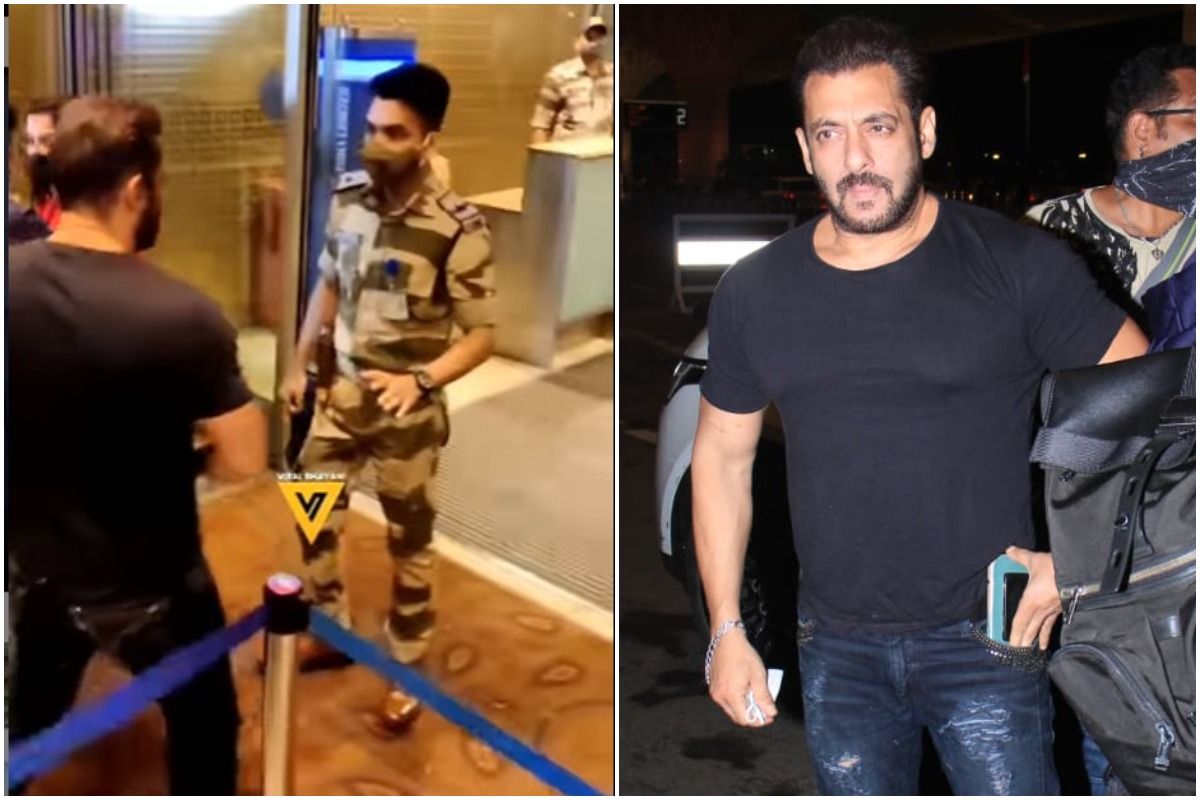 Trouble For CISF Officer Who Stopped Salman Khan at Mumbai Airport For Checking
